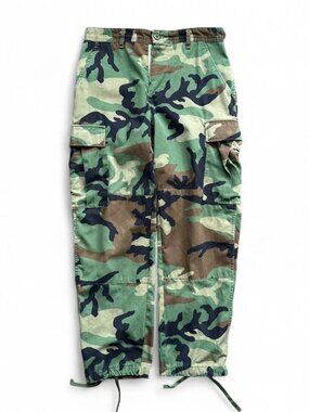 Canadian Military Camo Cargo Pants Army Surplus Men's 31x30